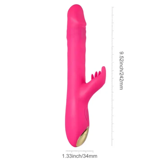 Neon Holic - Thrusting Rotation Beads Rabbit Vibrator