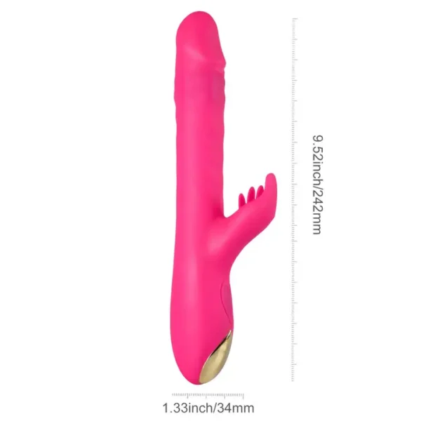 Neon Holic - Thrusting Rotation Beads Rabbit Vibrator