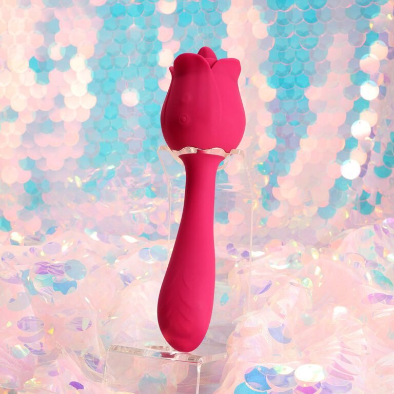 Rhea - The Rose Clit Licking Tongue Vibrator & G Spot Massager