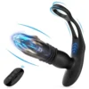 Thrusting & Vibrating Cock Rings Prostate Massager