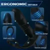 Thrusting & Vibrating Cock Rings Prostate Massager