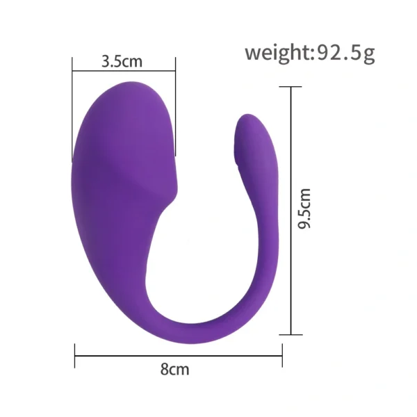 Wearable Vibrator Bluetooth Stimulator for Female (2) Wearable Vibrator Bluetooth Stimulator for Female