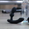 Lovense Edge 2 adjustable fit beside water bottle