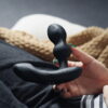 Lovense Edge 2 dual-motor prostate massager in hand