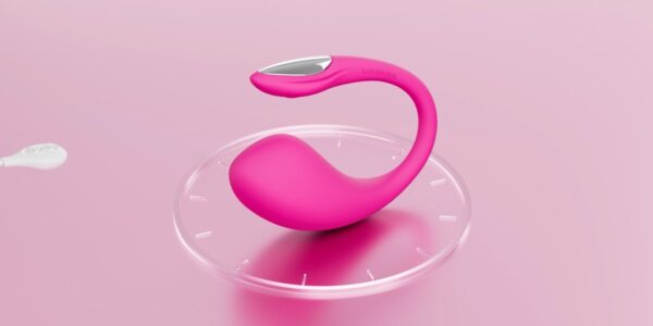 Lovense Lush 4 curved wearable G-spot vibrator product view