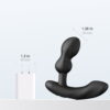 Lovense Edge 2 width comparison – 1.38 inch head